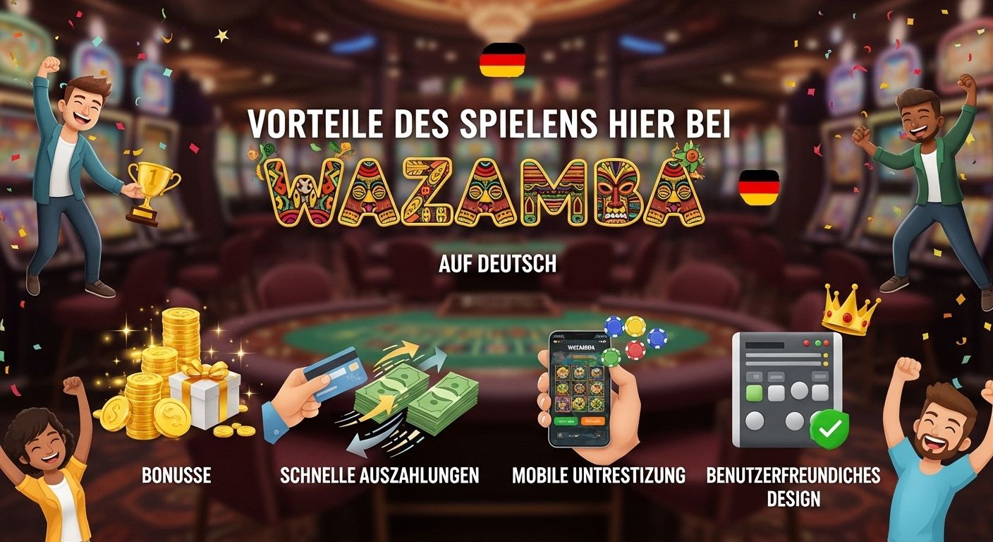 Vorteile des Spielens hier wazamba bet
