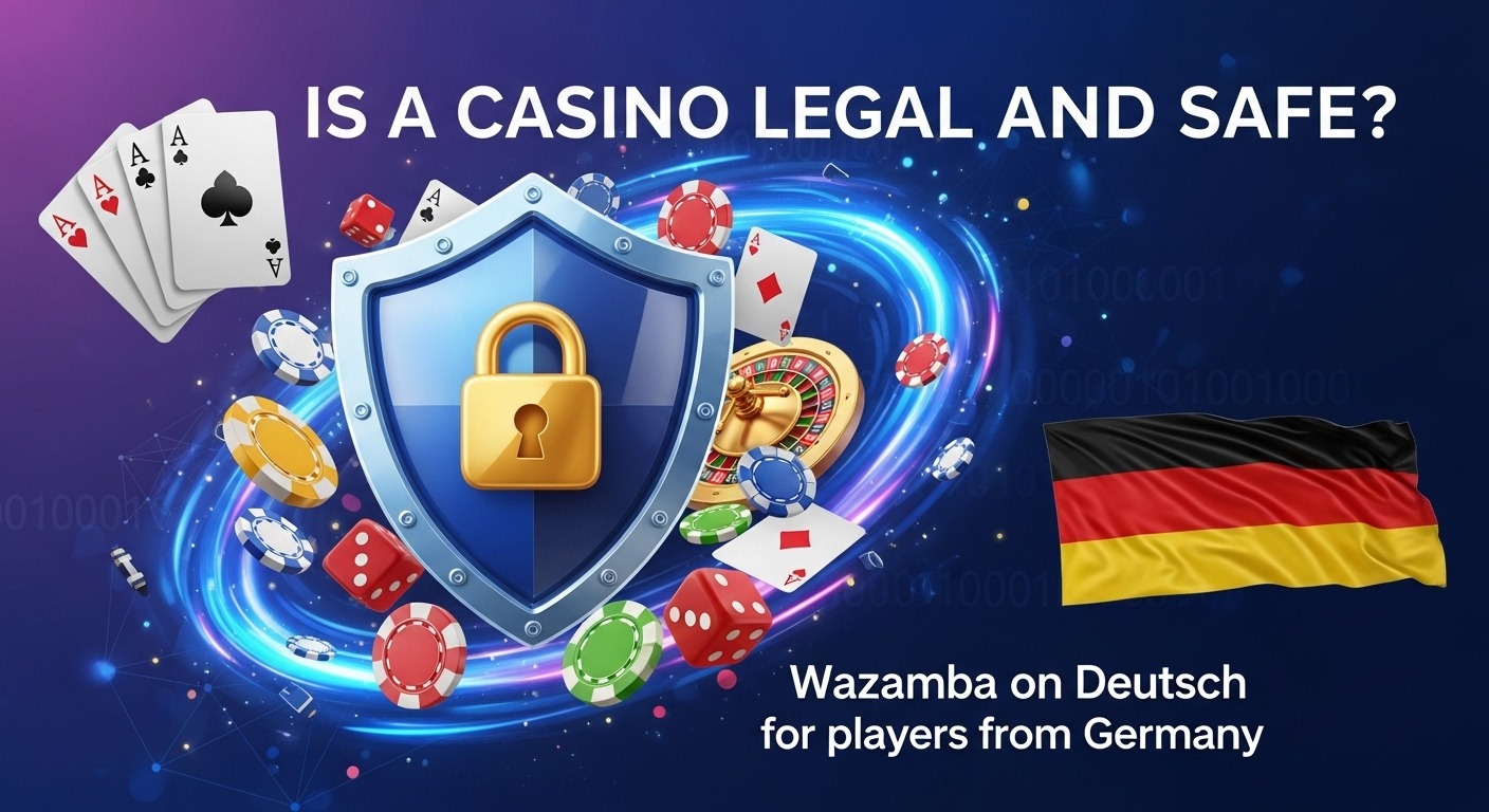 Ist das Casino legal und sicher? wazamba casino bonus
